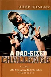 Book cover of A Dad-Sized Challenge by Jeff Kinley
