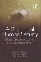 Book cover of A Decade of Human Security by David R. Black