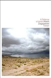 Book cover of A Defense of Ardor by Adam Zagajewski