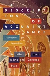 Book cover of A Description of Acquaintance by Logan Esdale