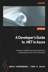 Book cover of A Developer's Guide to .NET in Azure by Anuraj Parameswaran