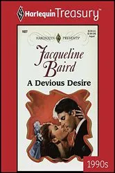 Book cover of A DEVIOUS DESIRE by Jacqueline Baird