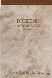 Book cover of A Dickens Chronology by Norman Page