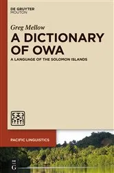 Book cover of A Dictionary of Owa by Unknown