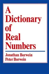 Book cover of A Dictionary of Real Numbers by Unknown