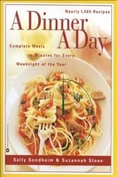 Book cover of A Dinner a Day by Sally Sondheim