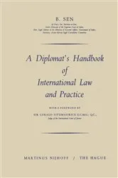 Book cover of A Diplomat’s Handbook of International Law and Practice by Unknown