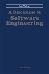 Book cover of A Discipline of Software Engineering by B. Walraet