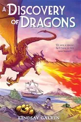 Book cover of A Discovery of Dragons by Lindsay Galvin