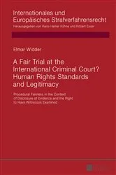 Book cover of A Fair Trial at the International Criminal Court? Human Rights Standards and Legitimacy by Unknown