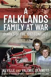 Book cover of A Falklands Family at War by Neville Bennett