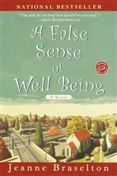 Book cover of A False Sense of Well Being by Jeanne Braselton