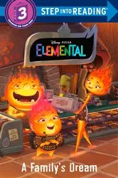 Book cover of A Family's Dream (Disney/Pixar Elemental) by Kathy McCullough