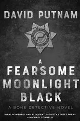 Book cover of A Fearsome Moonlight Black by David Putnam