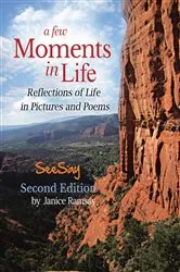 Book cover of A Few Moments in Life: Reflections of Life in Pictures and Poems by Janice Ramsay