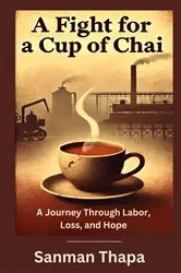 Book cover of A Fight for a Cup of Chai by Sanman Thapa