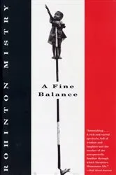 Book cover of A Fine Balance by Rohinton Mistry