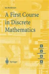 Book cover of A First Course in Discrete Mathematics by Ian Anderson