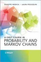 Book cover of A First Course in Probability and Markov Chains by Giuseppe Modica
