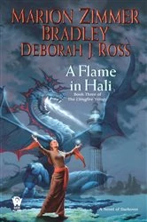Book cover of A Flame in Hali by Marion Zimmer Bradley