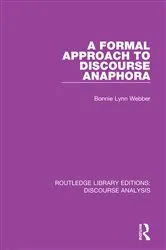 Book cover of A Formal Approach to Discourse Anaphora by Unknown