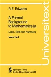 Book cover of A Formal Background to Mathematics by Unknown