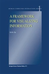 Book cover of A Framework for Visualizing Information by E.H. Chi