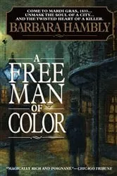 Book cover of A Free Man of Color by Barbara Hambly