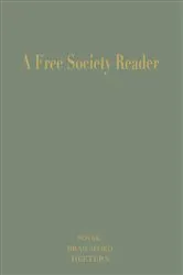Book cover of A Free Society Reader by Michael Novak