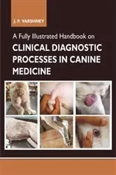 Book cover of A Fully Illustrated Handbook on Clinical Diagnostic Processes in Canine Medicine by J.P. Varshney