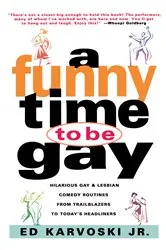 Book cover of A Funny Time to Be Gay by Ed Karvoski