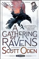 Book cover of A Gathering of Ravens by Scott Oden