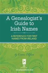 Book cover of A Genealogist's Guide to Irish Names by Unknown