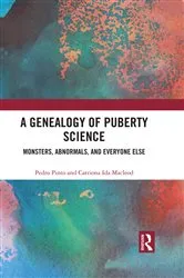 Book cover of A Genealogy of Puberty Science by Pedro Pinto