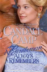 Book cover of A Gentleman Always Remembers by Candace Camp