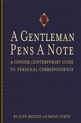 Book cover of A Gentleman Pens a Note by John Bridges