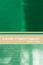 Book cover of A Glossary of Cognitive Linguistics by Vyvyan Evans