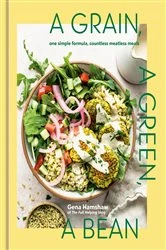 Book cover of A Grain, a Green, a Bean by Gena Hamshaw