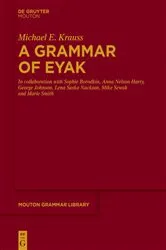 Book cover of A Grammar of Eyak by Michael E. Krauss