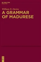 Book cover of A Grammar of Madurese by William D. Davies