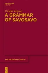 Book cover of A Grammar of Savosavo by Claudia Wegener