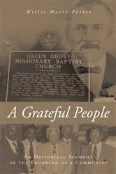 Book cover of A Grateful People by Willie Marie Porter