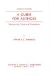 Book cover of A Guide for Authors (4th ed.) by Payne Thomas