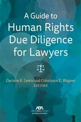 Book cover of A Guide to Human Rights Due Diligence for Lawyers by Corinne Elizabeth Lewis