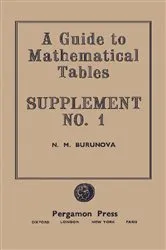 Book cover of A Guide to Mathematical Tables by N. M. Burunova