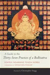 Book cover of A Guide to the Thirty-Seven Practices of a Bodhisattva by Ngawang Tenzin Norbu