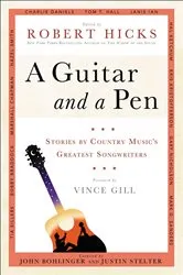 Book cover of A Guitar and a Pen by Robert Hicks