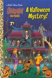 Book cover of A Halloween Mystery! (Scooby-Doo and Friends) by David Croatto