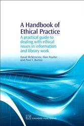 Book cover of A Handbook of Ethical Practice by David McMenemy
