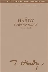Book cover of A Hardy Chronology by Timothy Hands